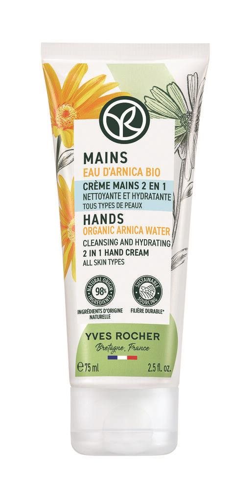 YVES ROCHER Čistiaci a hydratačný krém na ruky 2 v 1 75 ml