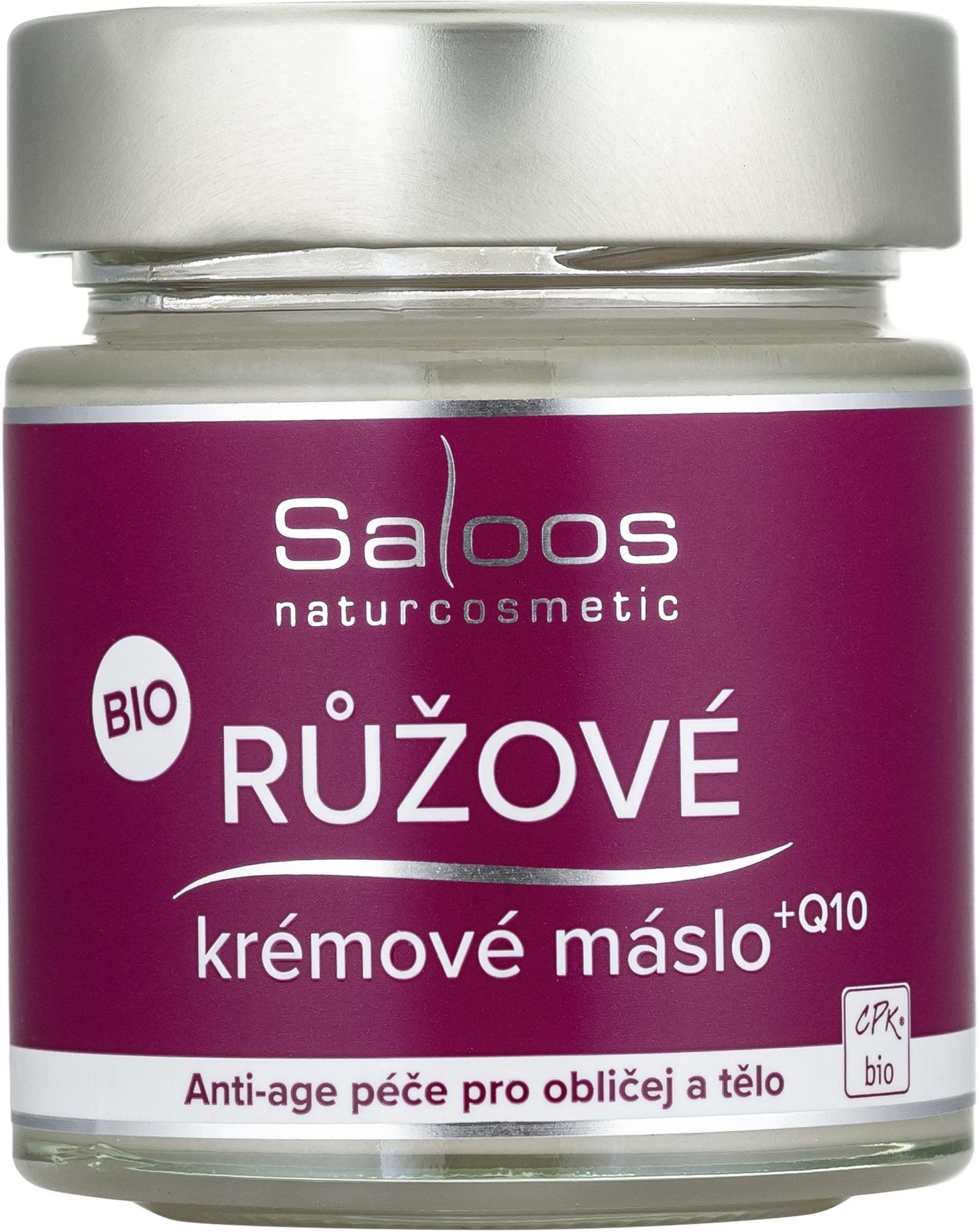 SALOOS Bio Ružové krémové maslo 110 ml