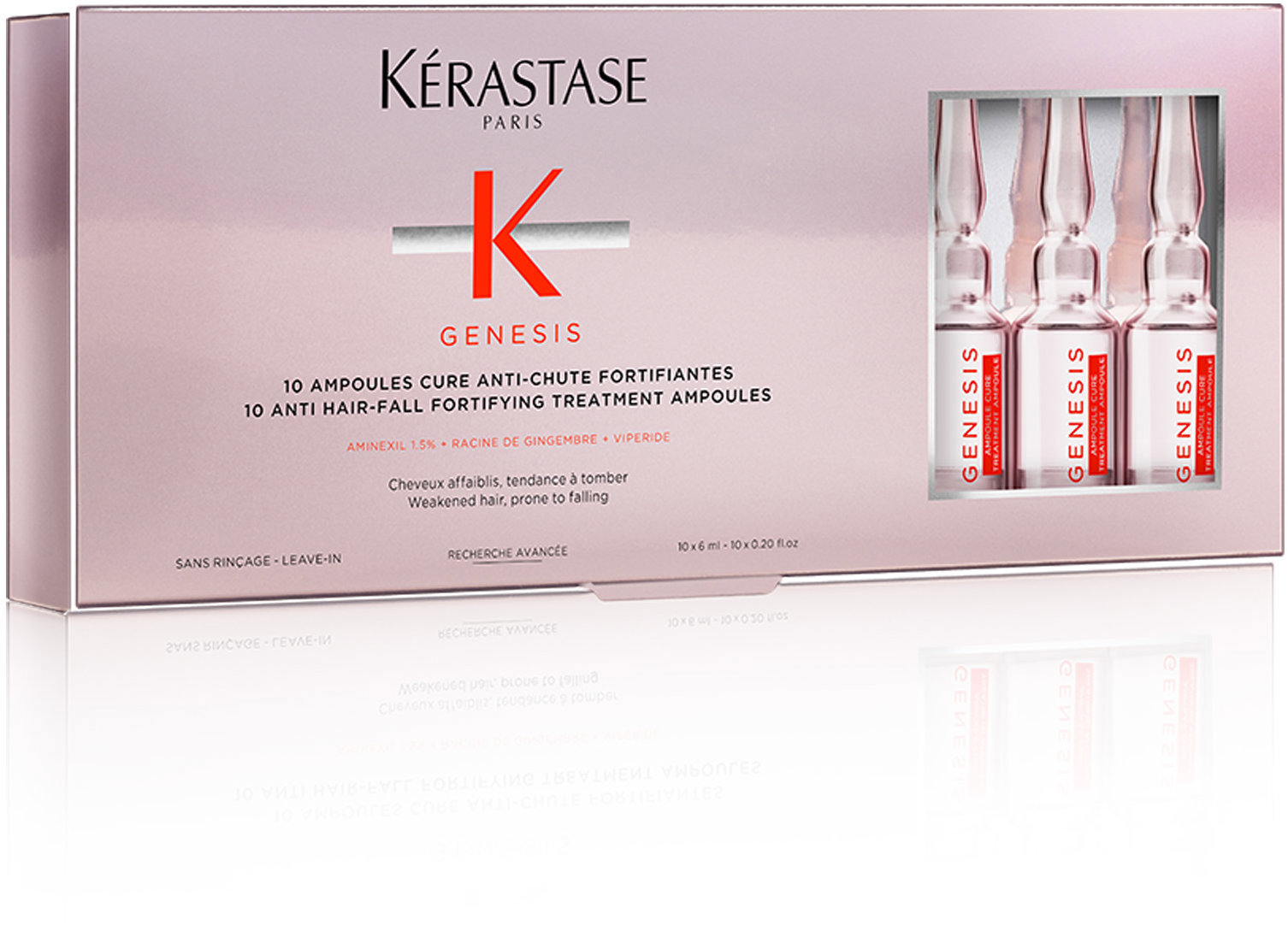 KÉRASTASE Genesis Ampoules Cure Anti-Chute Fortifiantes 60 ml