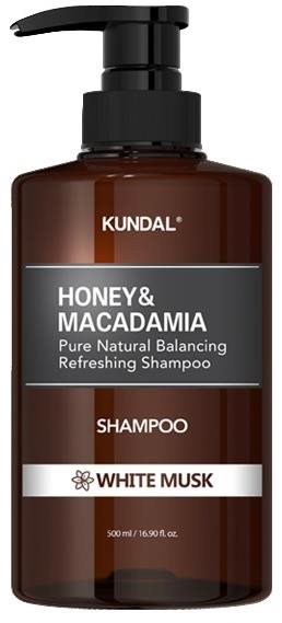 KUNDAL Honey & Macadamia Nature Shampoo White Musk 500 ml