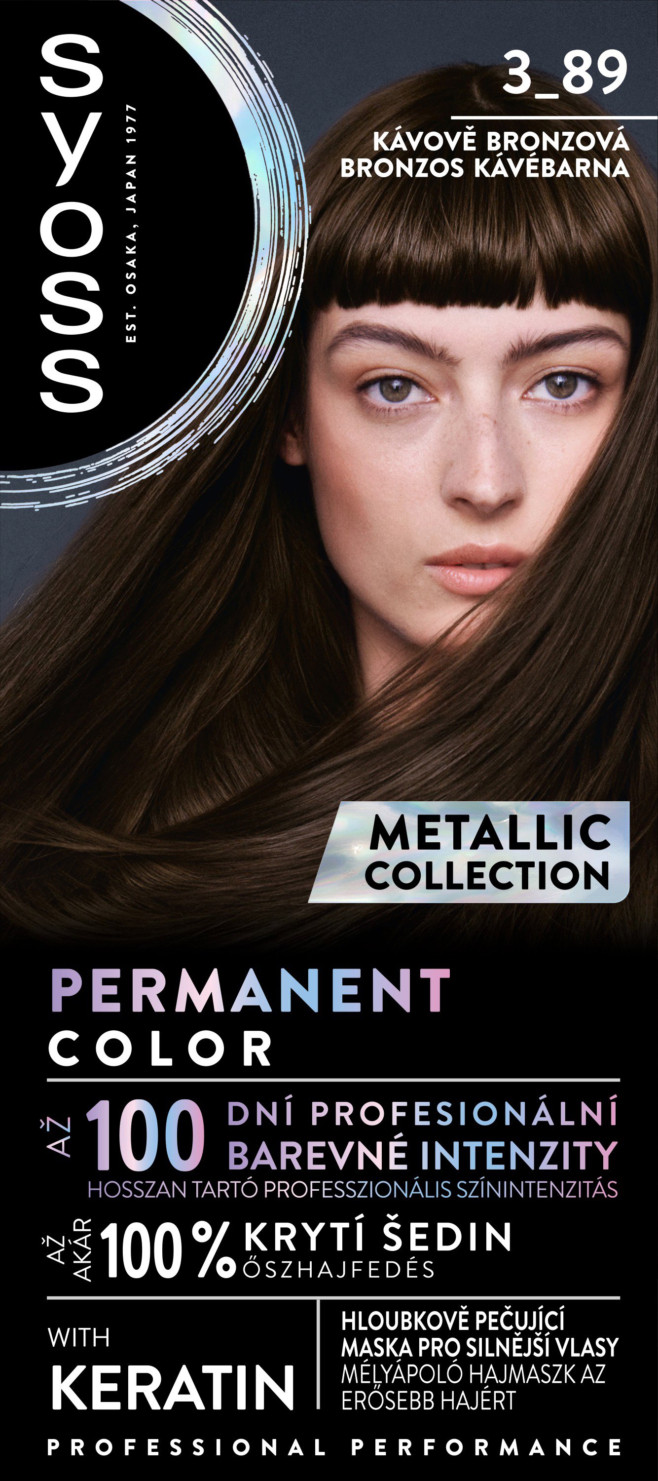 SYOSS Metallics Collection 3-89 Kávovo bronzový 50 ml