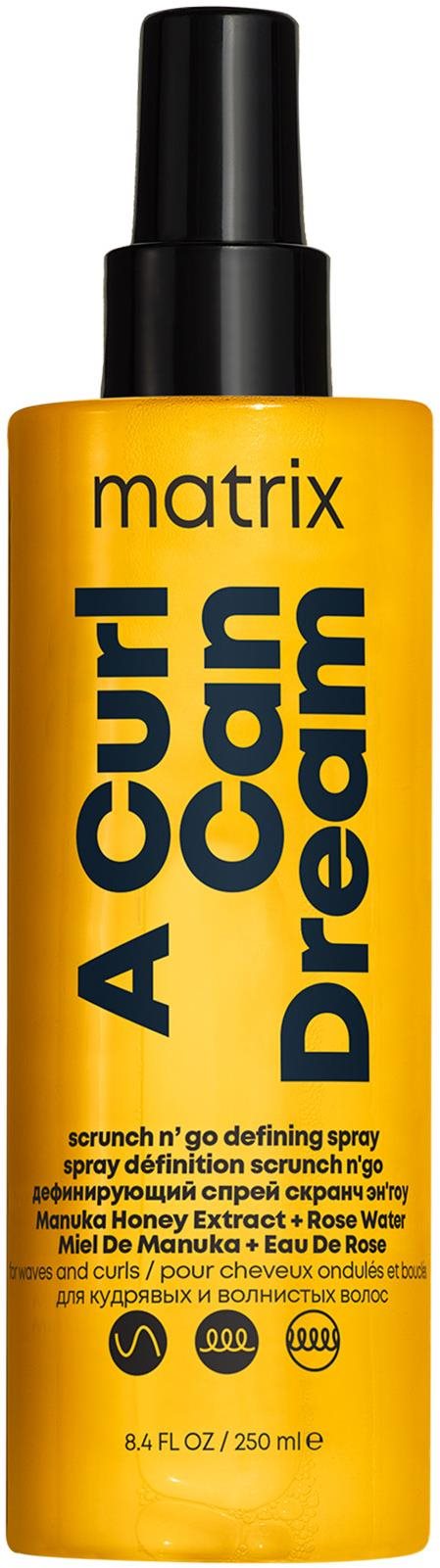 MATRIX A Curl Can Dream Scrunch n´go Defining Spray 250 ml