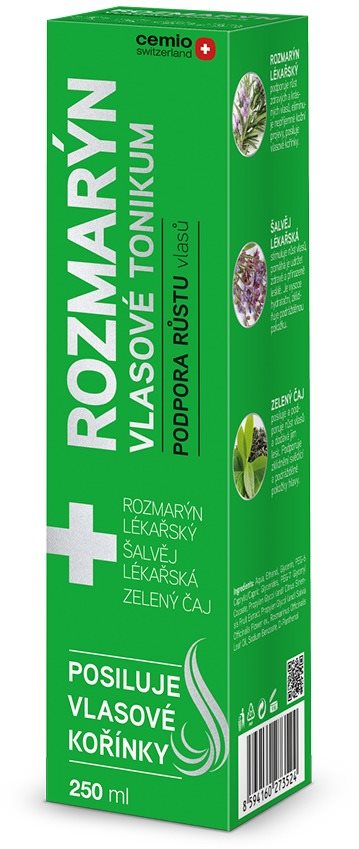 CEMIO Rozmarín vlasové tonikum 250 ml