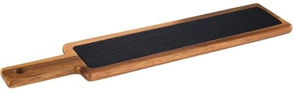 APS Servírovacia doštička 43 × 12 cm, drevo/bridlica