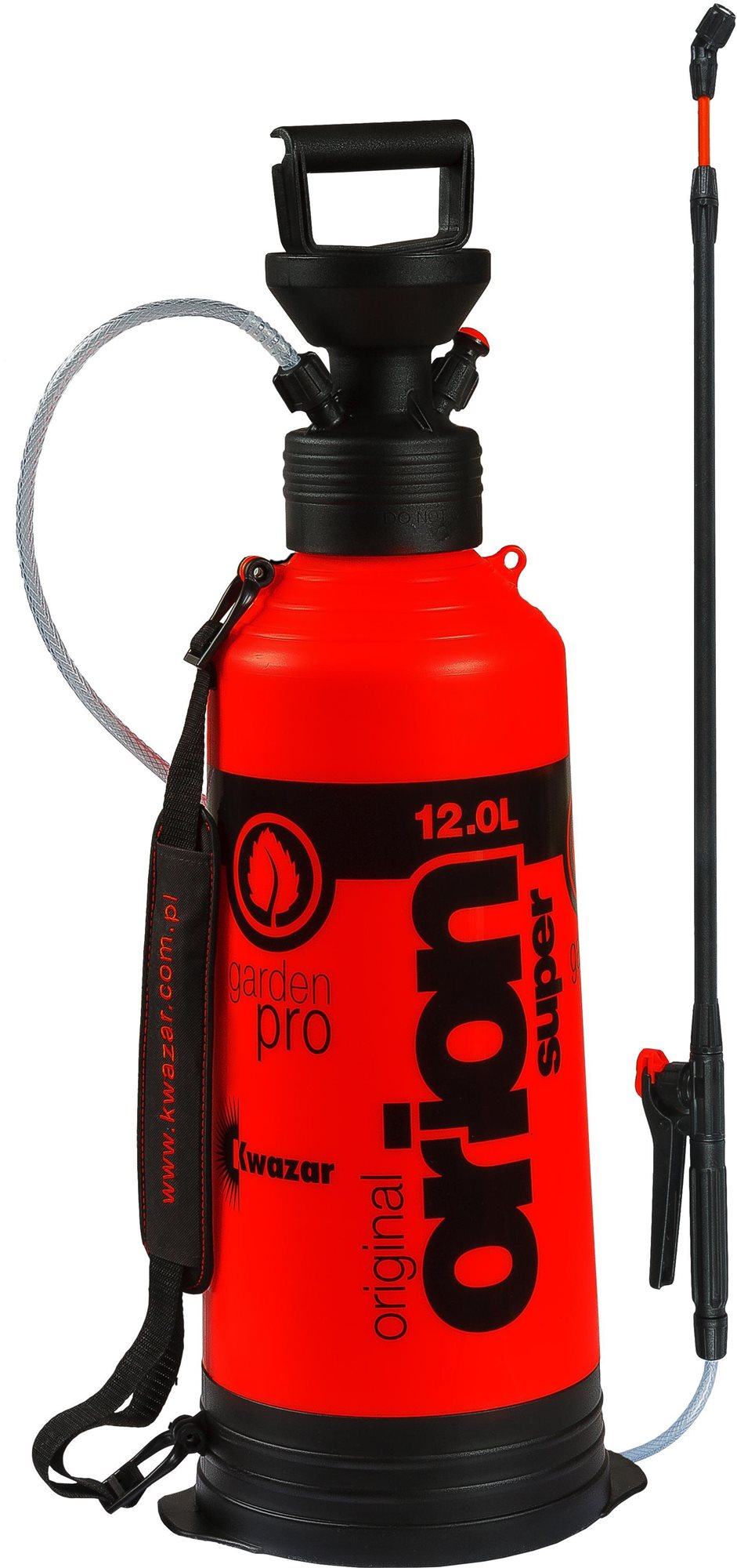 KWAZAR Postrekovač tlakový, ramenný ORION SUPER, 12 l Orion Super Postrekovač tlakový