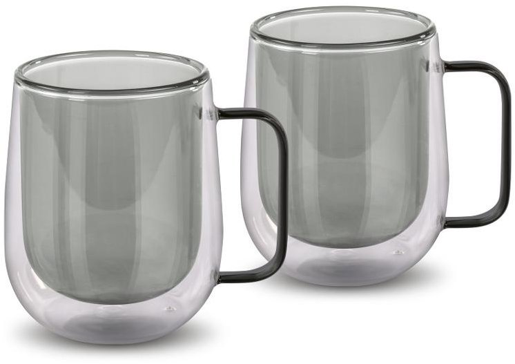 Lamart termopoháre Vaso LT9123 Set 2 tea 250 ml, 2 ks, čierny