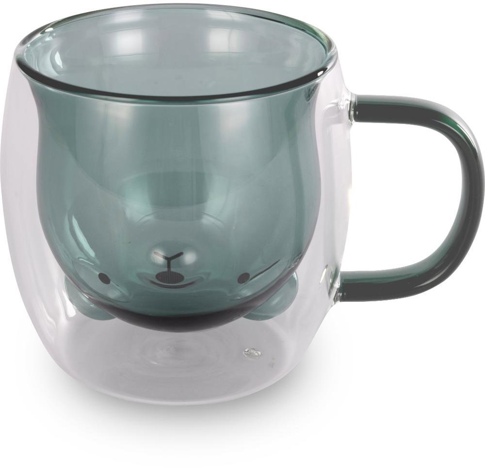 Lamart Vaso LT9127 Set 2 bear 250 ml, 2 ks, zelený