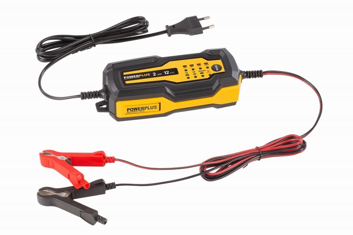 Powerplus POWX4201 – Automatická nabíjačka batérií 35 W/2 A/60 Ah