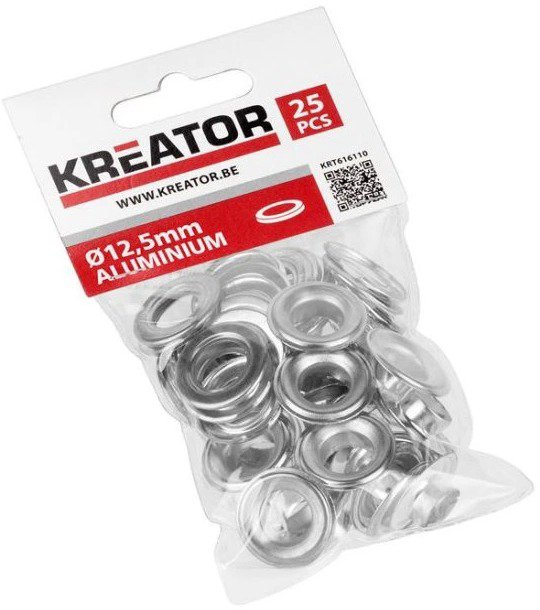 KRT616110 – Krúžky hlinik 12,5 mm 25 ks