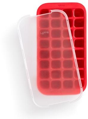 Lékué Veľká silikónová forma na ľad, 32 kociek Industrial Ice Cubes Tray