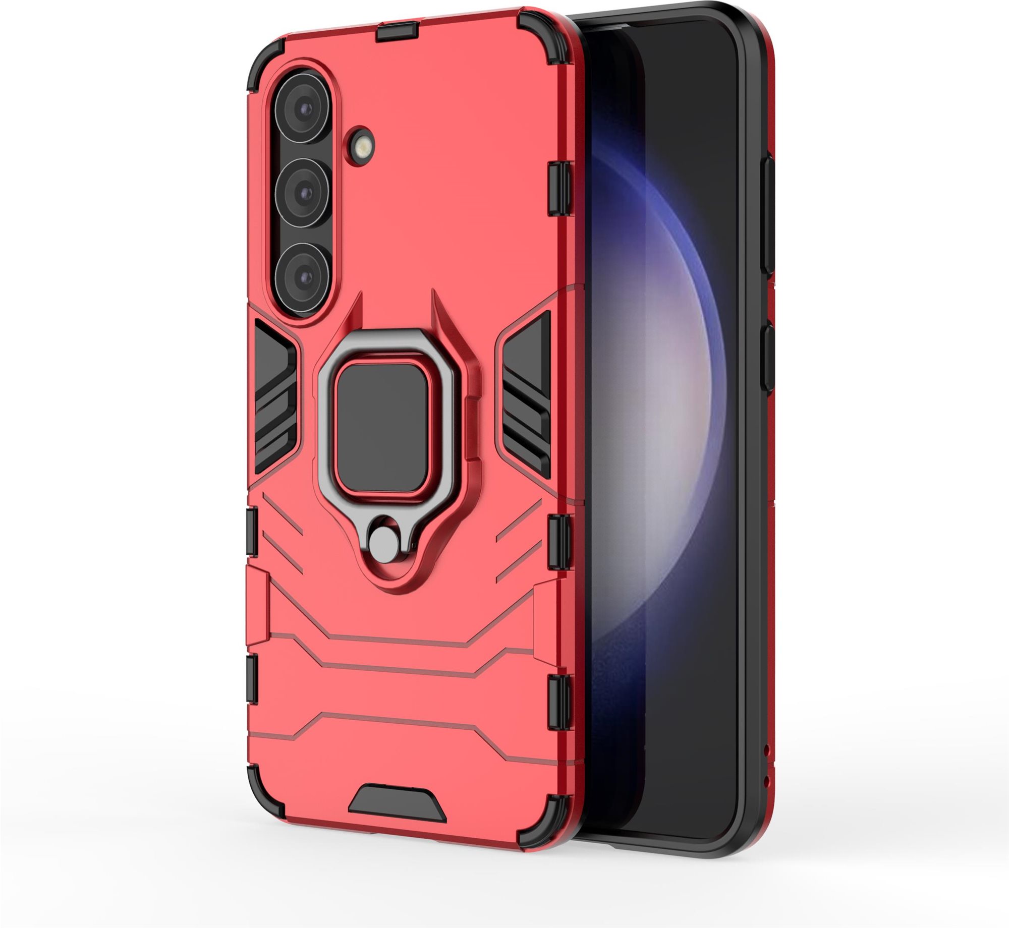 Lenuo Armor obal na Samsung Galaxy S24 červená