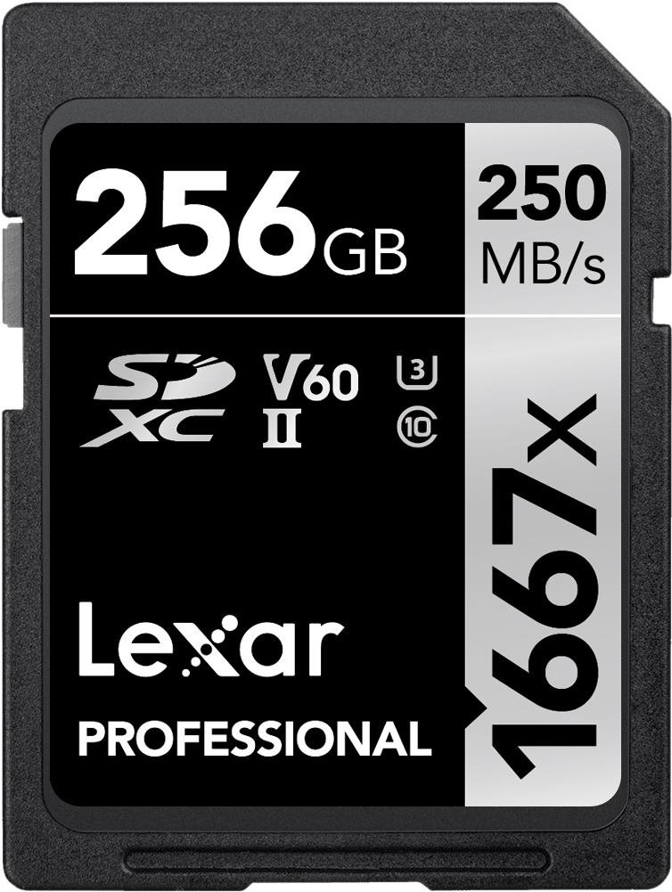 Lexar SDXC Pro 1667X 256 GB