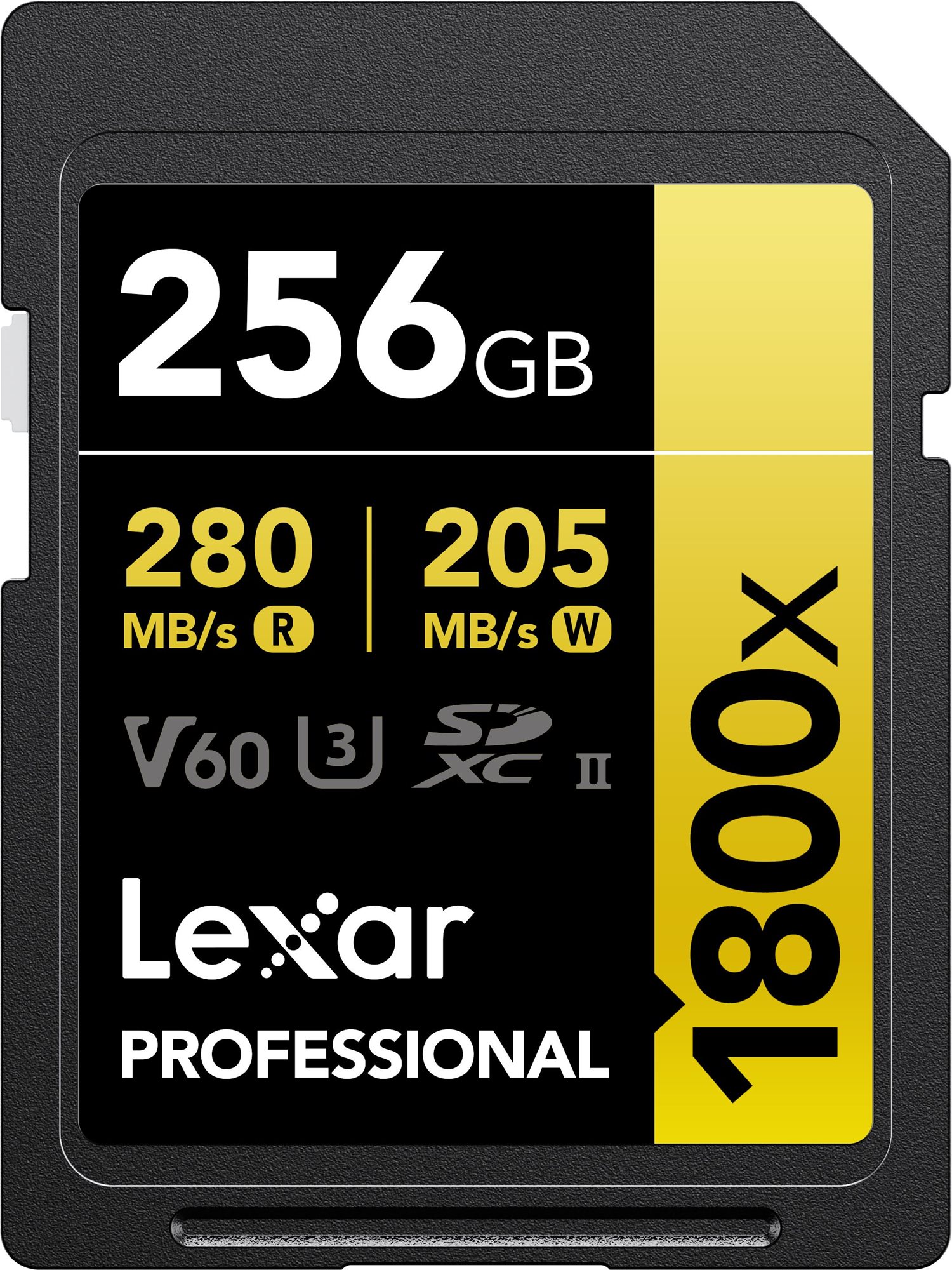 Lexar SDXC Pro 1800x 256 GB