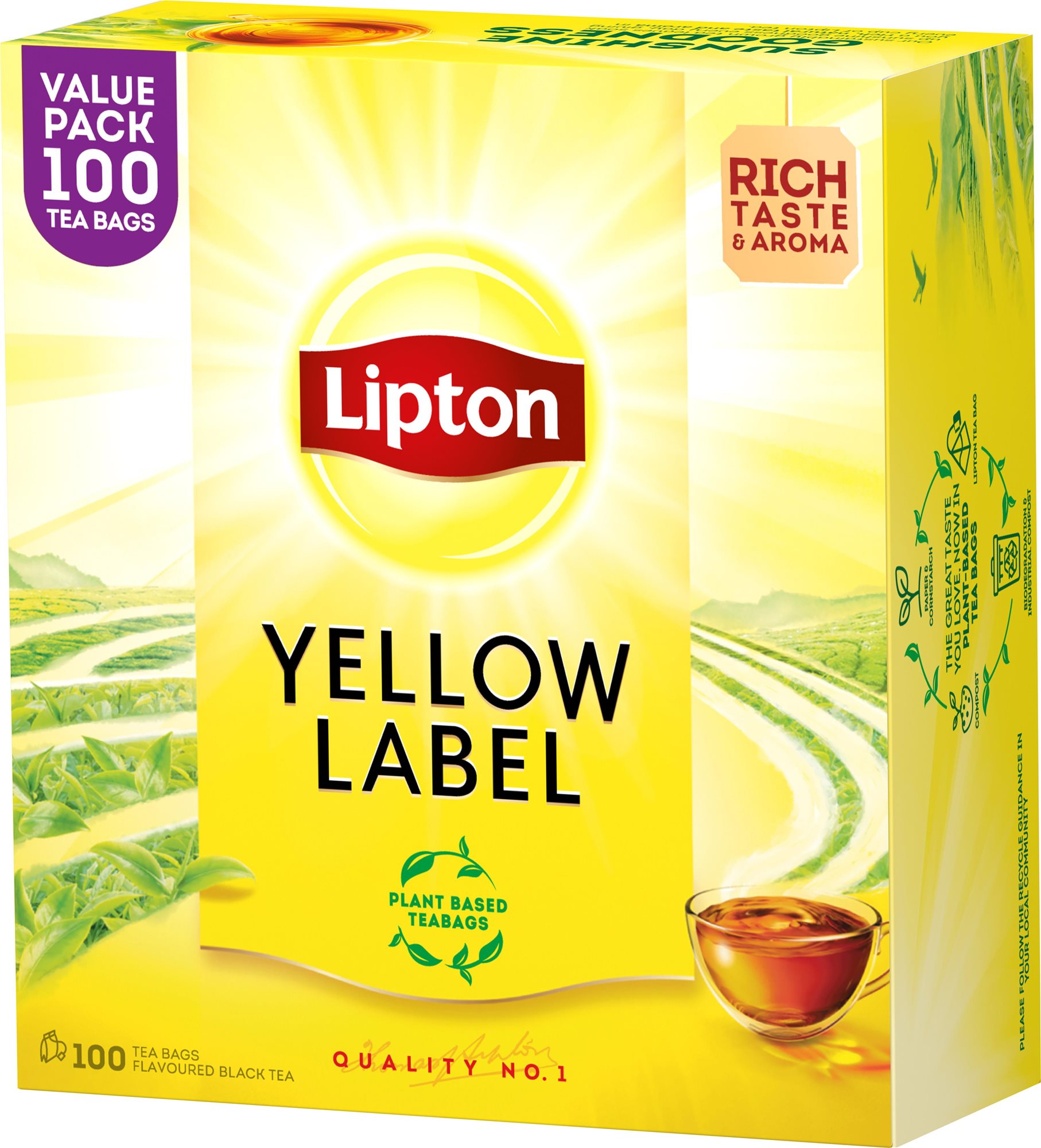 Lipton Yellow Label 100× 2 g