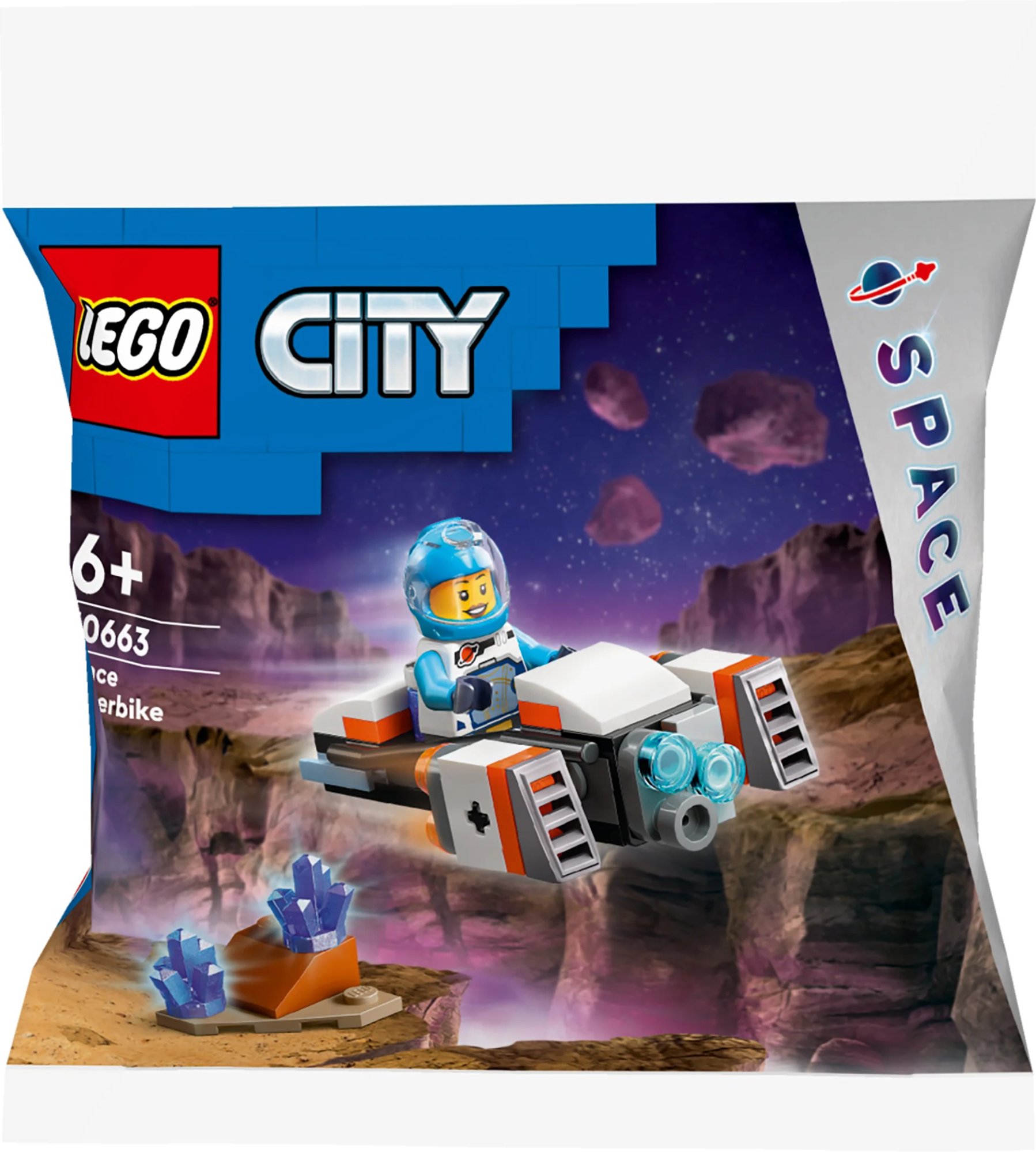 LEGO® City 30663 Vesmírna vznášajúca sa motorka