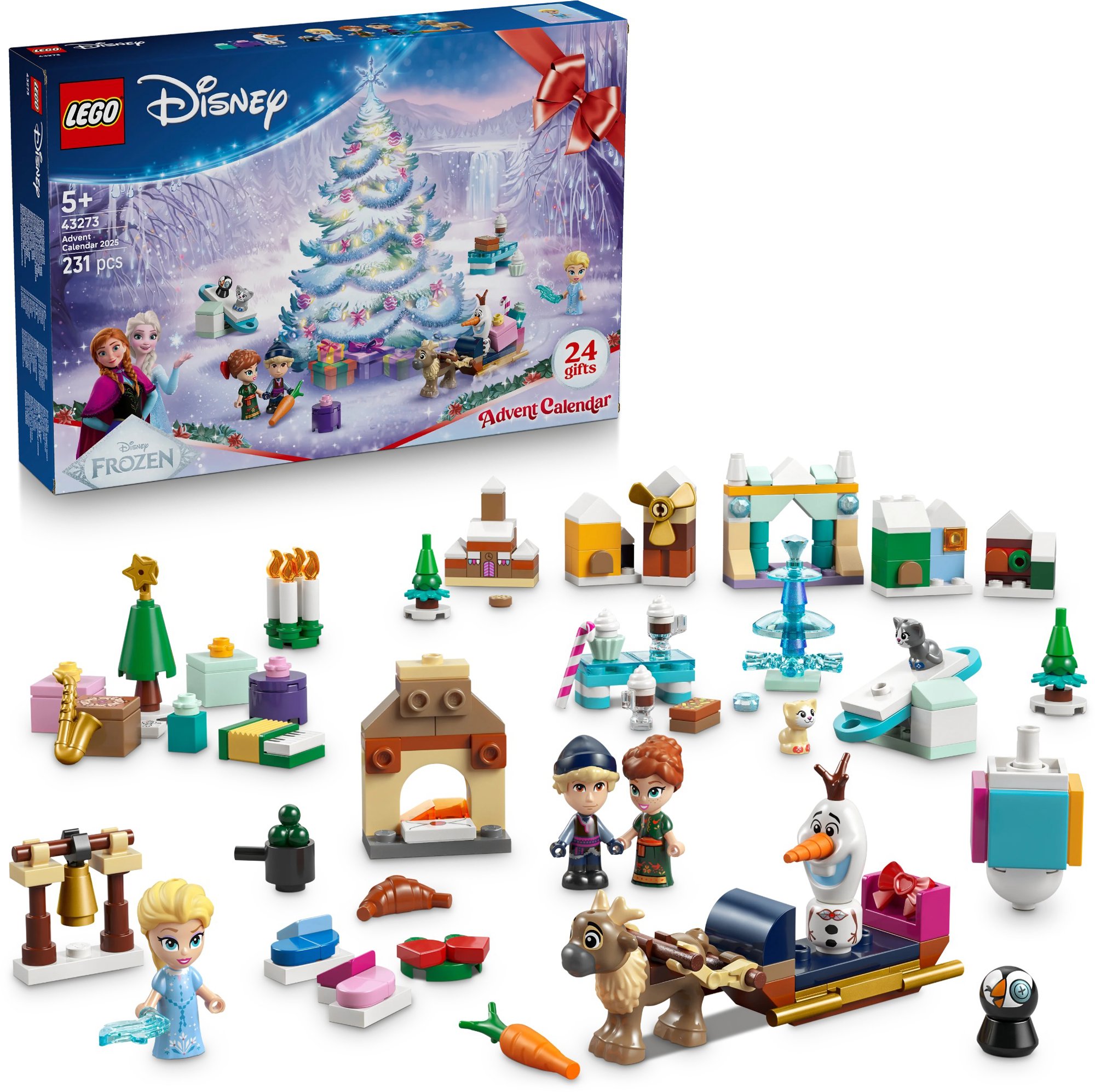 LEGO®│Disney 43273 Adventný kalendár 2025