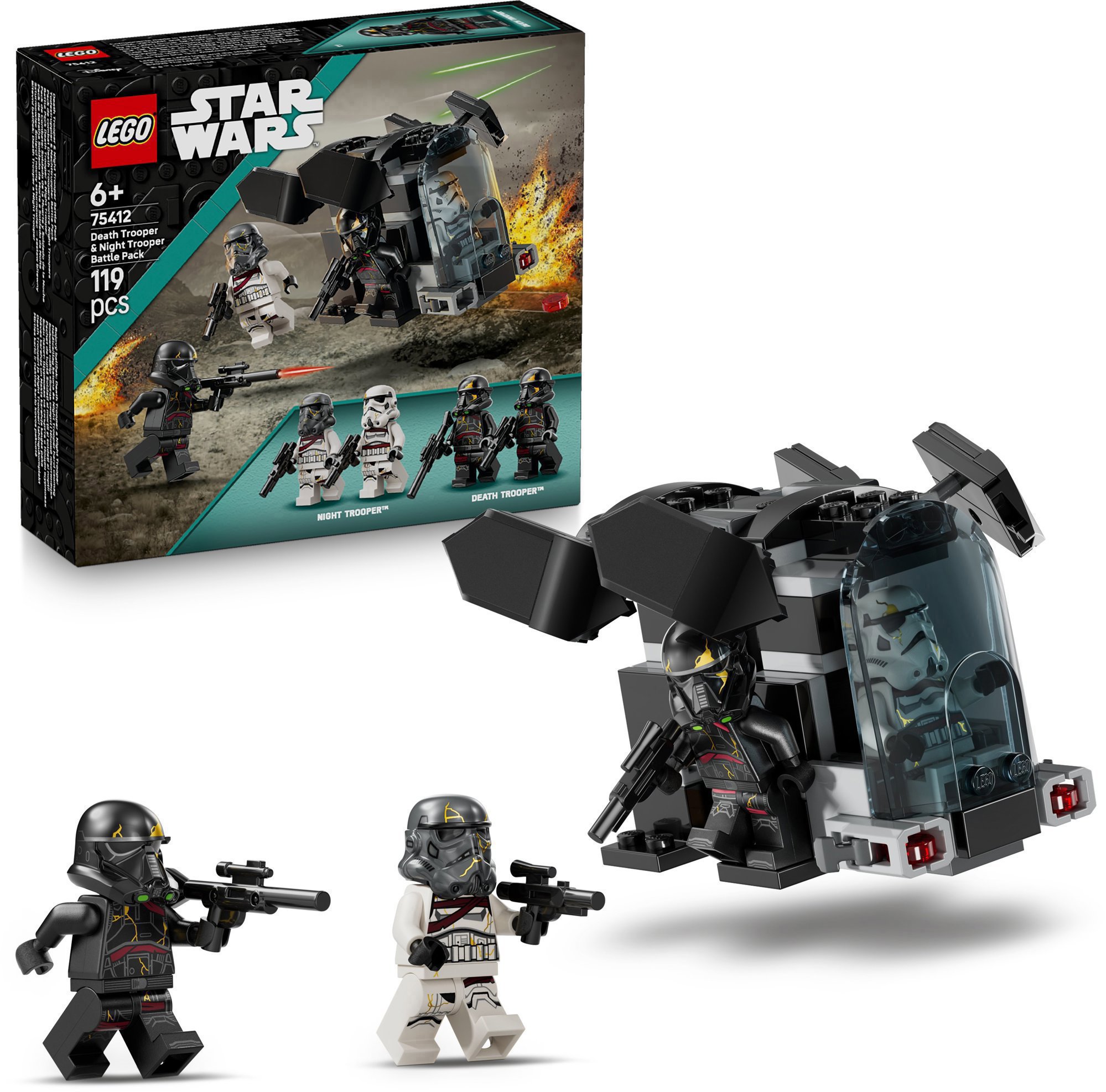 LEGO® Star Wars™ 75412 Bojový balíček: Death Trooper a Night Trooper