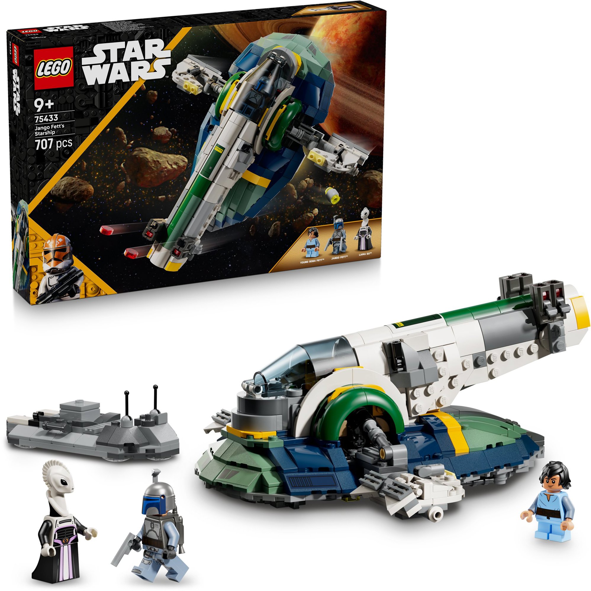 LEGO® Star Wars™ 75433 Jango Fett a jeho hviezdna loď