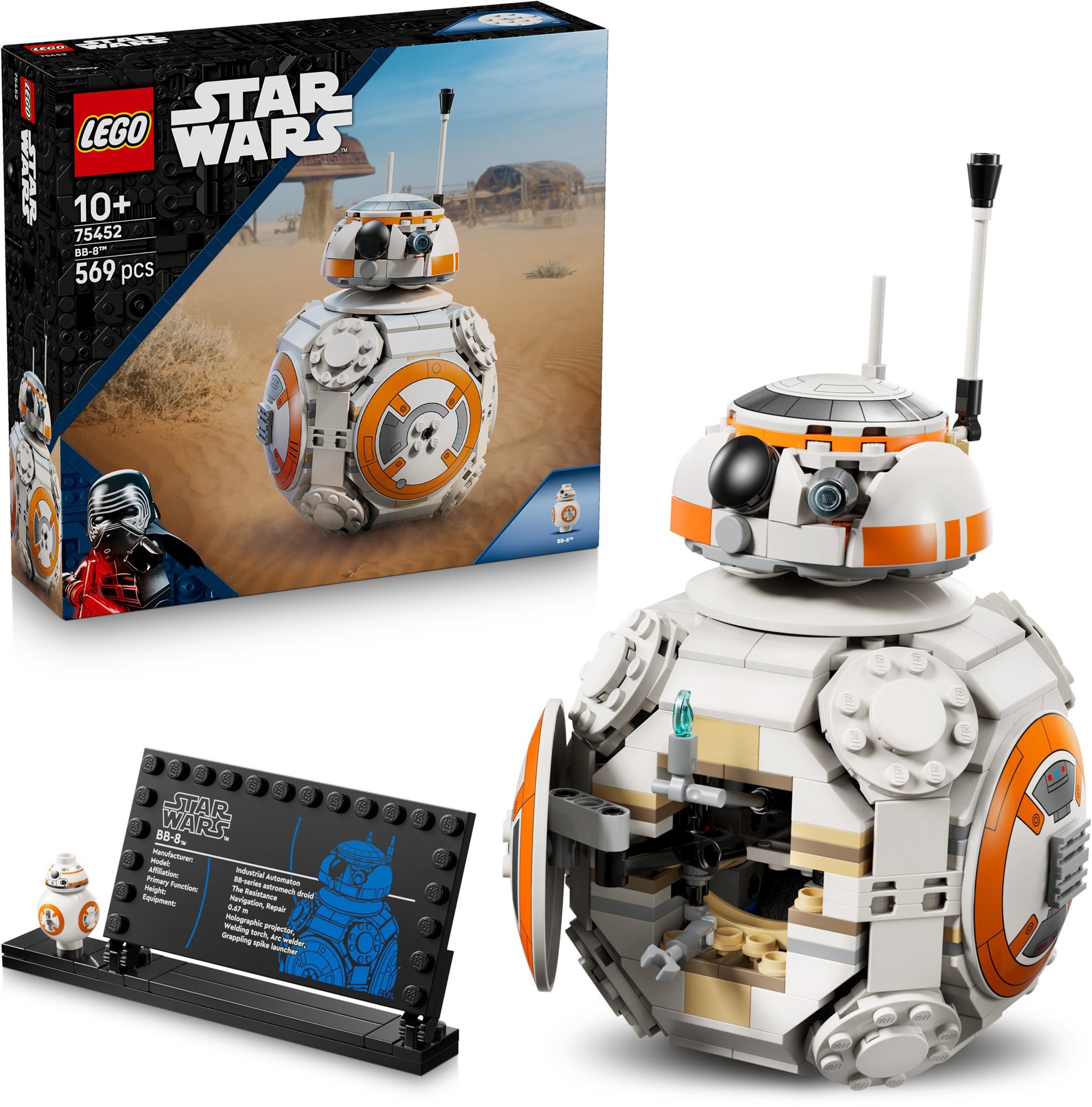LEGO® Star Wars™ 75452 Astromechanický droid BB-8™