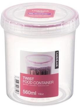 LOCK DÓZA NA POTRAVINY TWIST OKRÚHLA, 560 ML