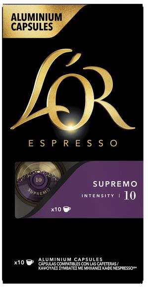 L'OR Espresso Supremo 10 kapsúl pre Nespresso®* Original