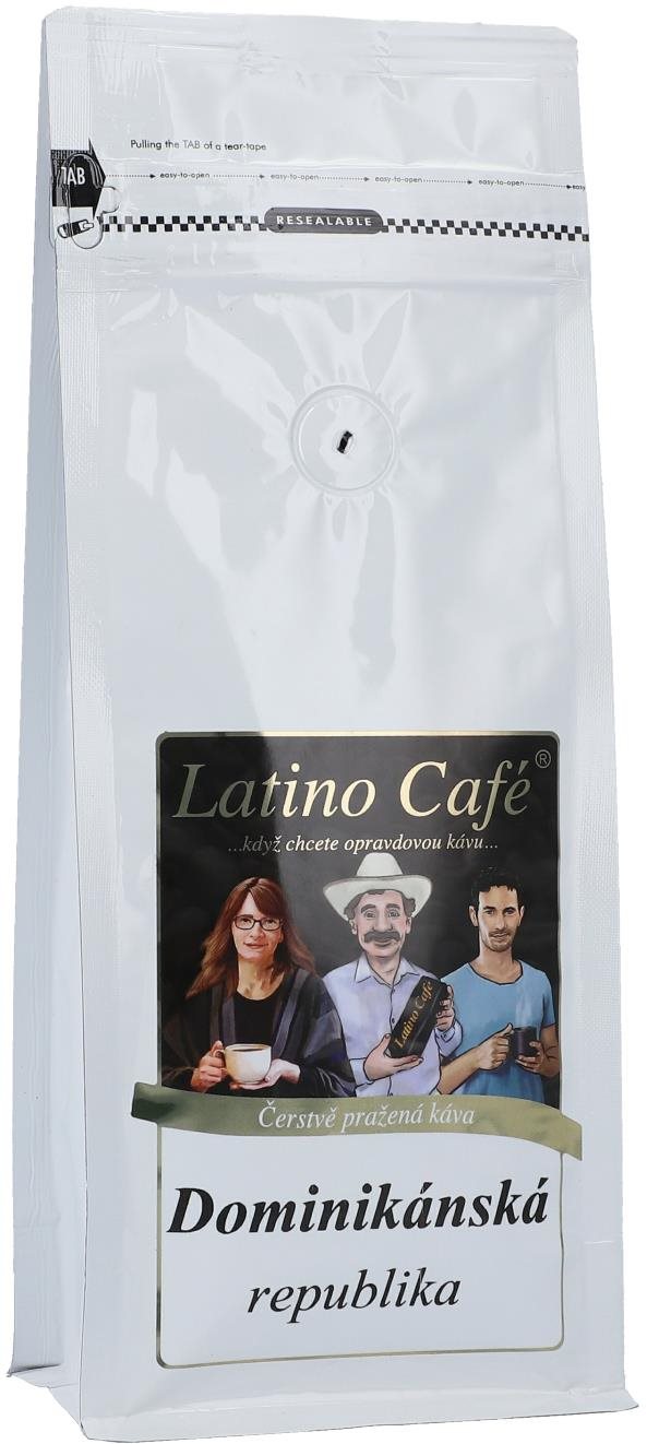 Latino Café Káva Dominikánska republika, zrnková 1 kg