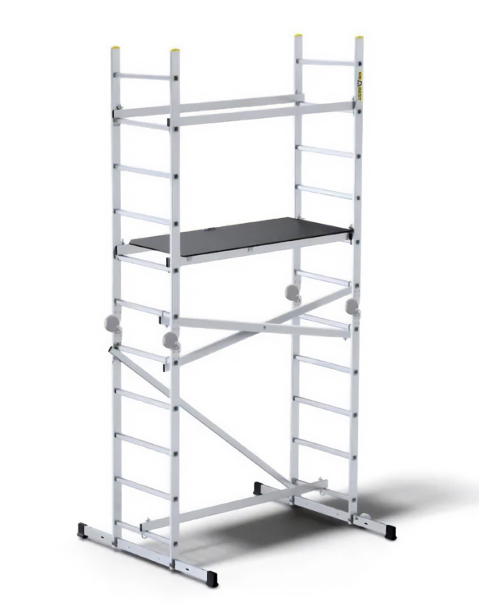MacHook Rebríkové lešenie s plošinou Ikar 2× 10 priečok