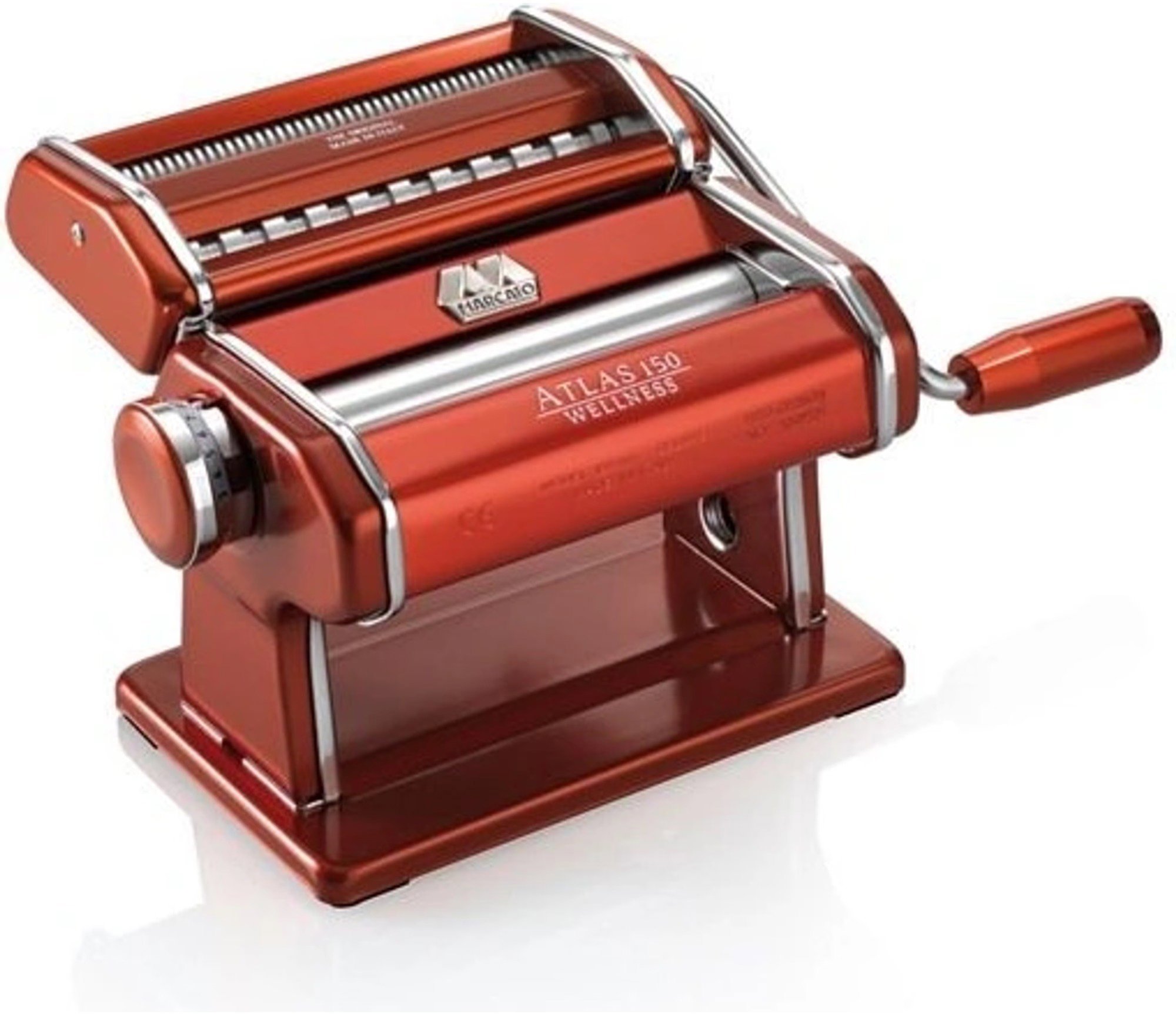 Marcato strojček na cestoviny Atlas 150 červená