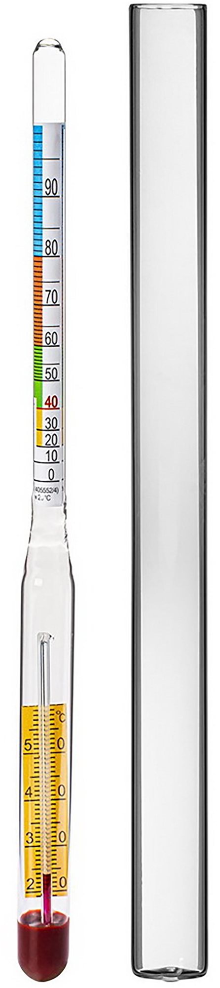 M.A.T. Group Alkoholmeter s teplomerom 0 – 95 %