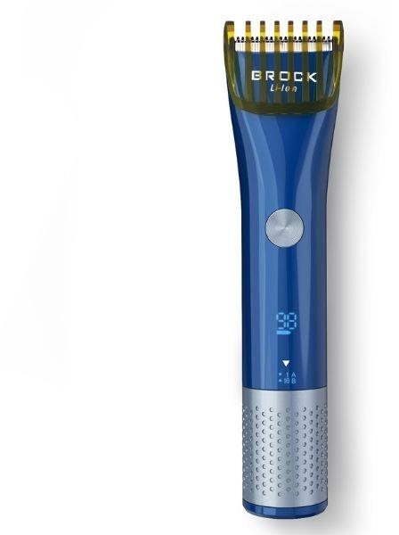 Brock Zastrihávač vlasov, nabíjací, digitálny displej, 2 nástavce, strih 1 – 30 mm, vodoodolný