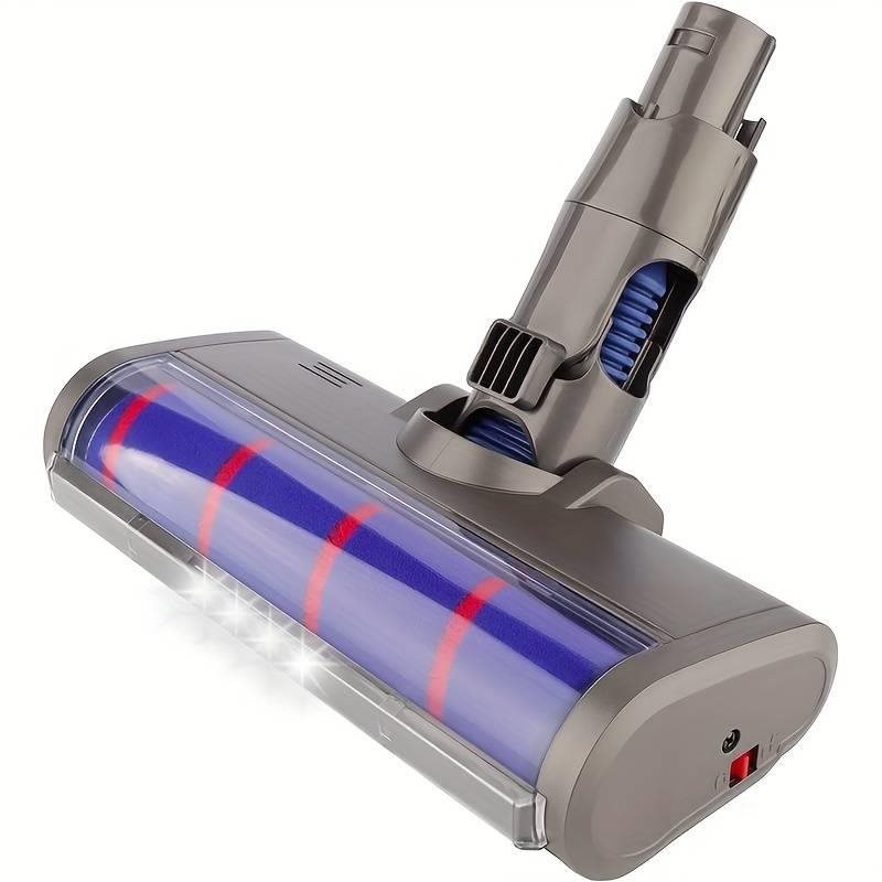 BMK kompatibilná rotačná hubica Fluffy s LED svetlom pre vysávače Dyson V6 DC58 DC59 DC61 DC62