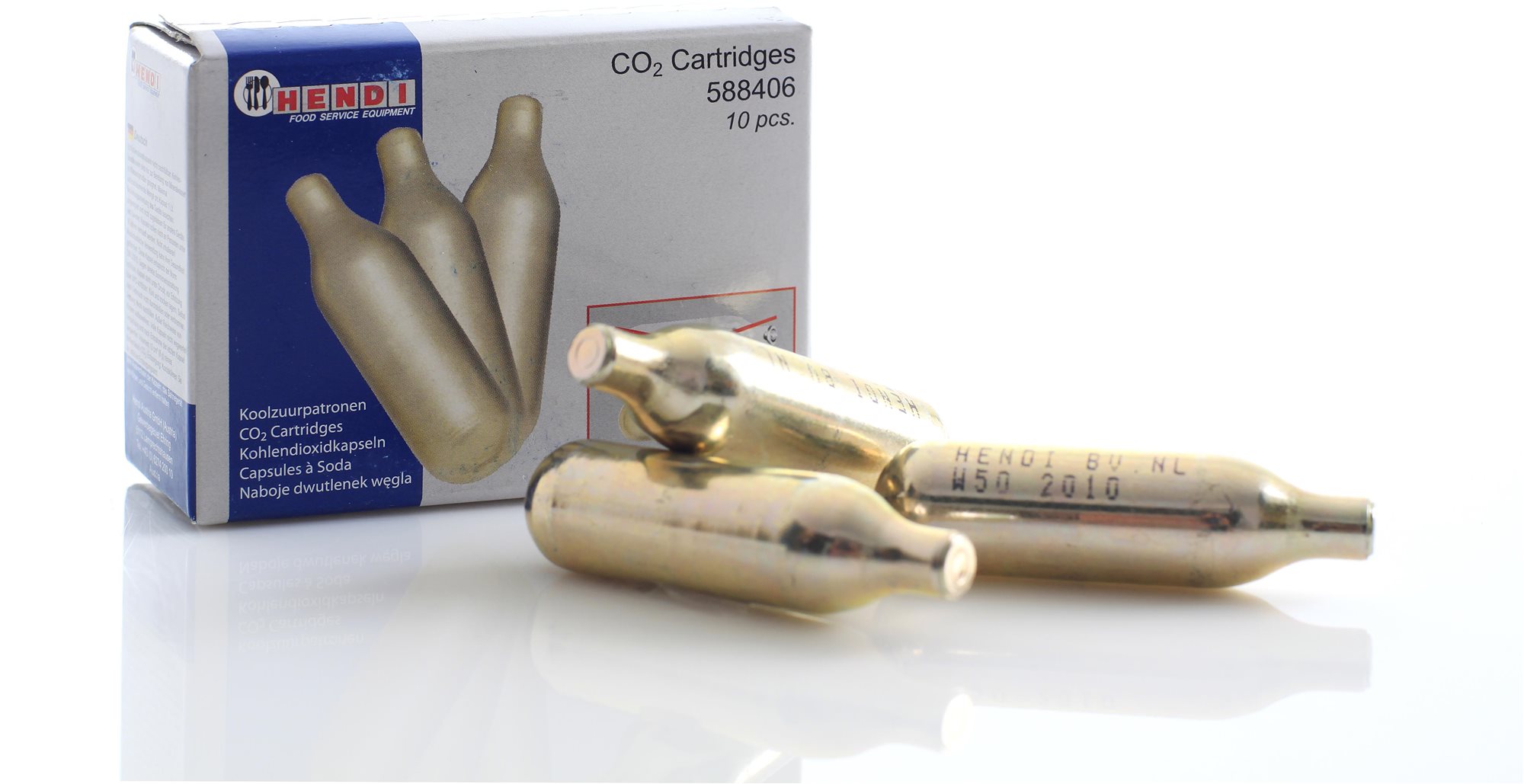 Hendi Bombičky na sifón/sódovku 10 ks