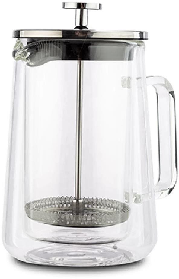 NAVA Greece Dvojstenný sklenený french press – 600 ml