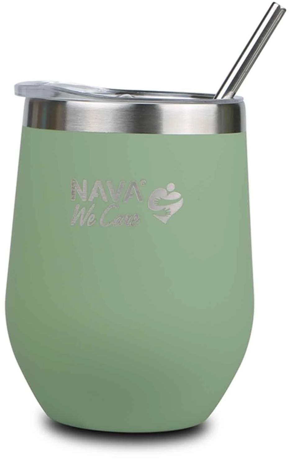 NAVA Greece Cestovný termohrnček NAVA 360 ml – zelený