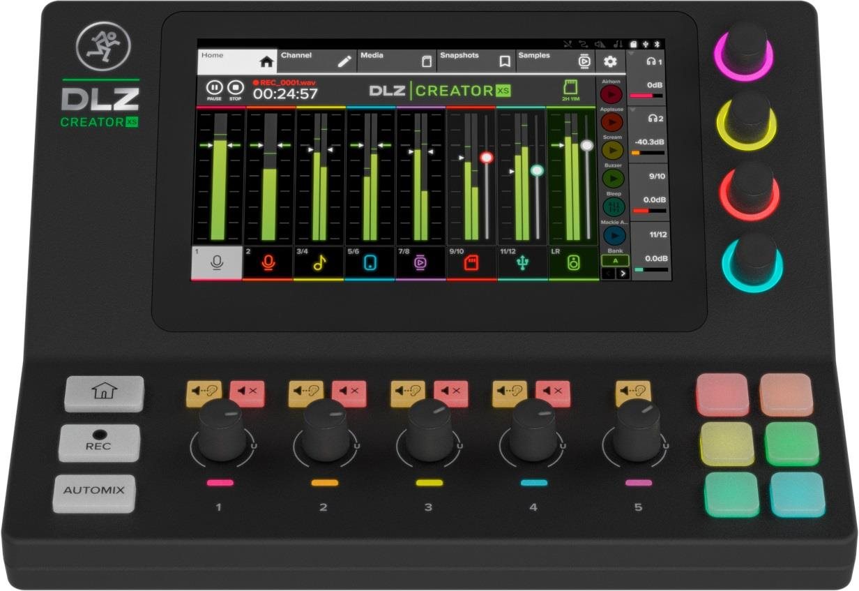 MACKIE DLZ Creator Podcasting Mixer XS