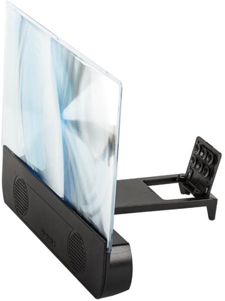 Verk Zväčšovacia lupa s obrazovkou na mobilný telefón s Bluetooth reproduktorom