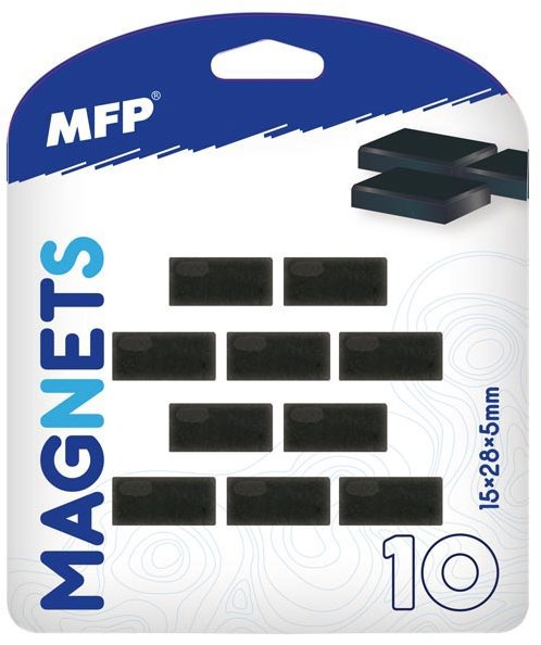 MFP obdĺžnik 15 × 28 mm – balenie 10 ks