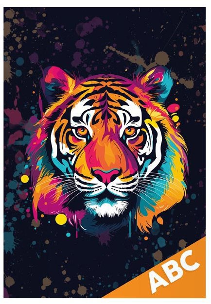 MFP na písmenká Tiger