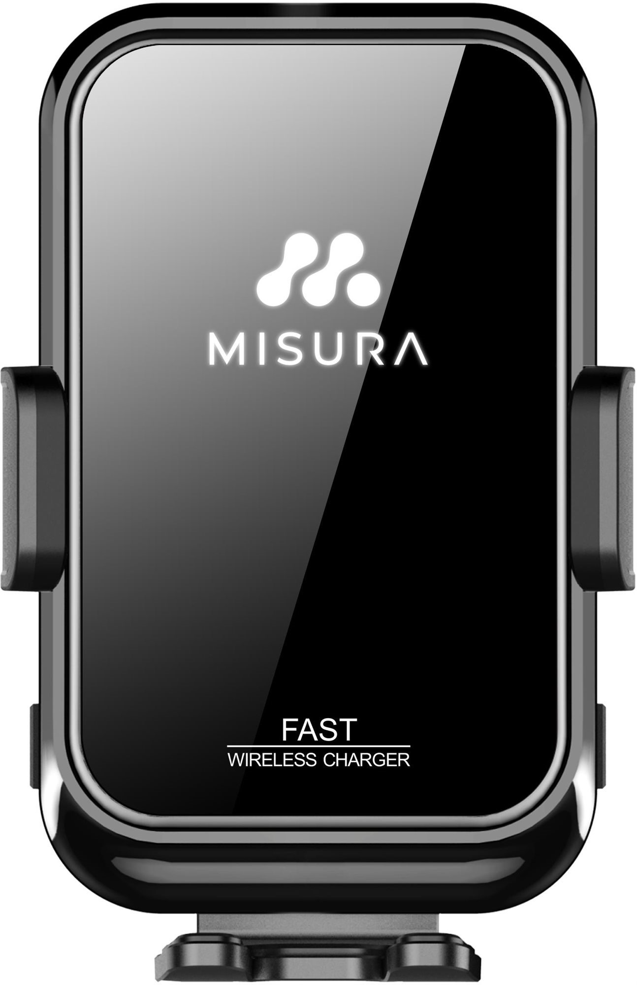Misura MA04 – Držiak mobilu do auta s bezdrôtovým QI.03 nabíjaním BLACK