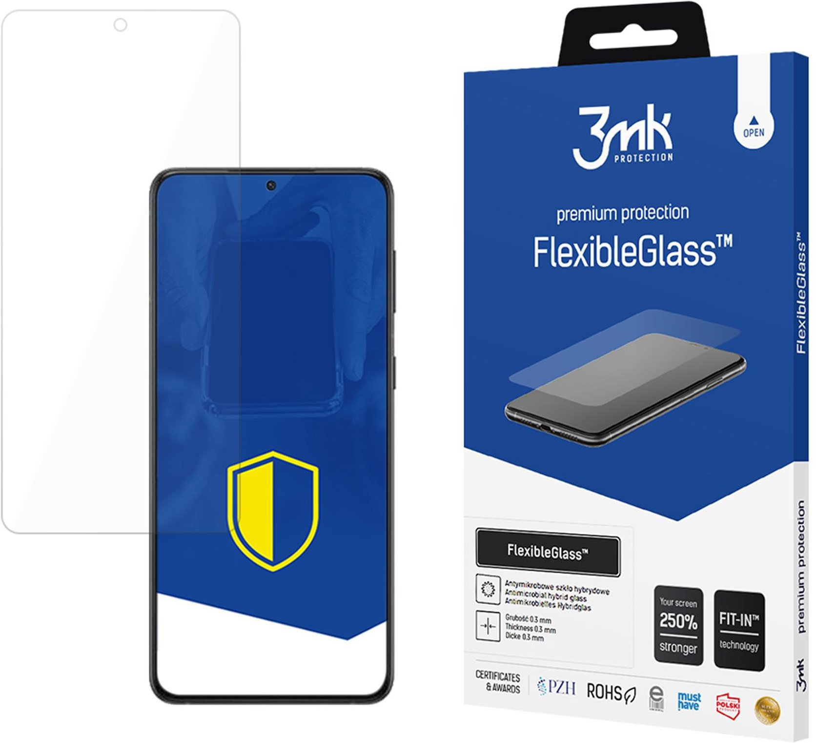 3MK hybridné sklo FlexibleGlass na Samsung Galaxy S24 FE