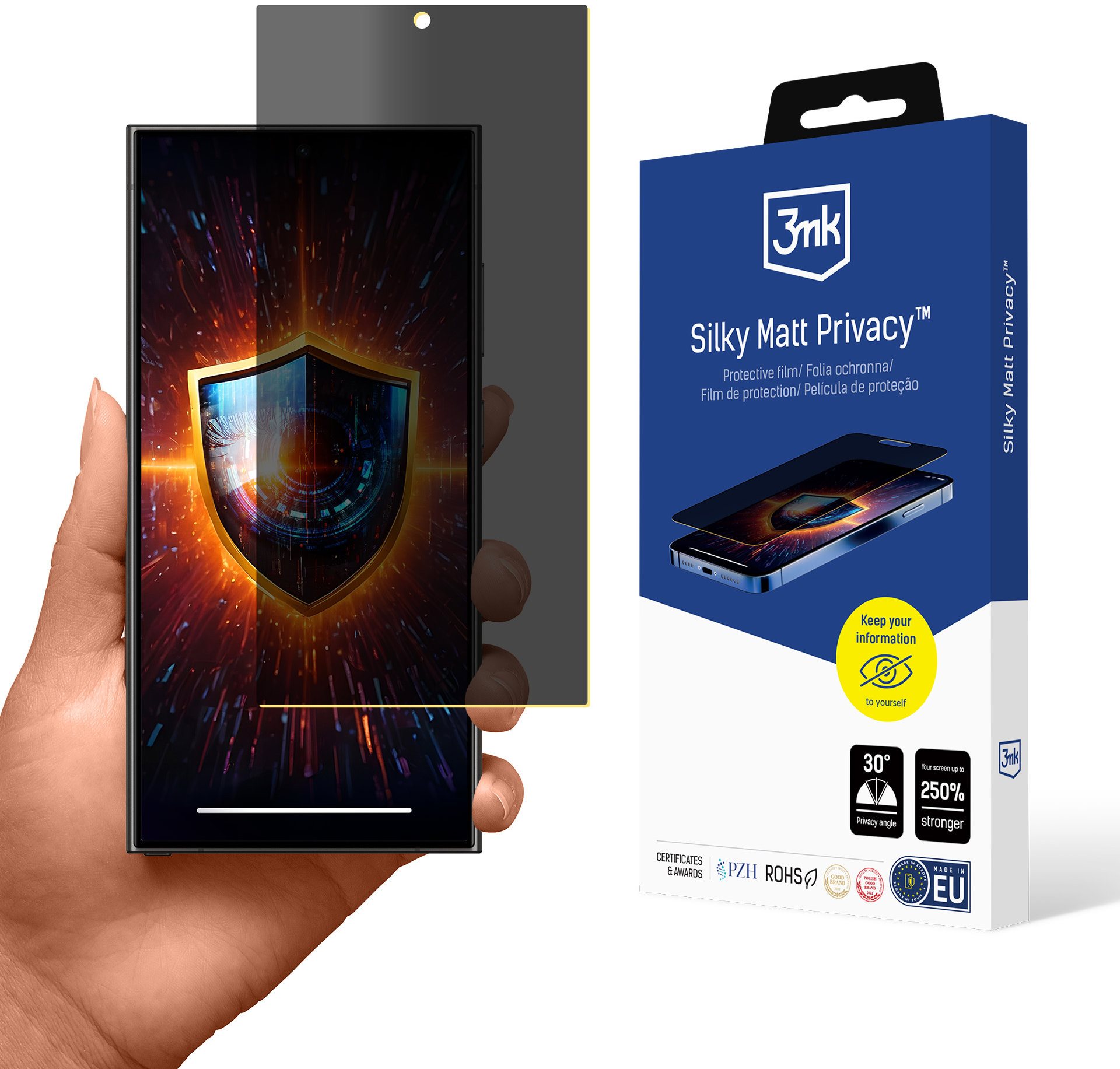 3mk Silky Matt Privacy pre Samsung Galaxy S24 Ultra