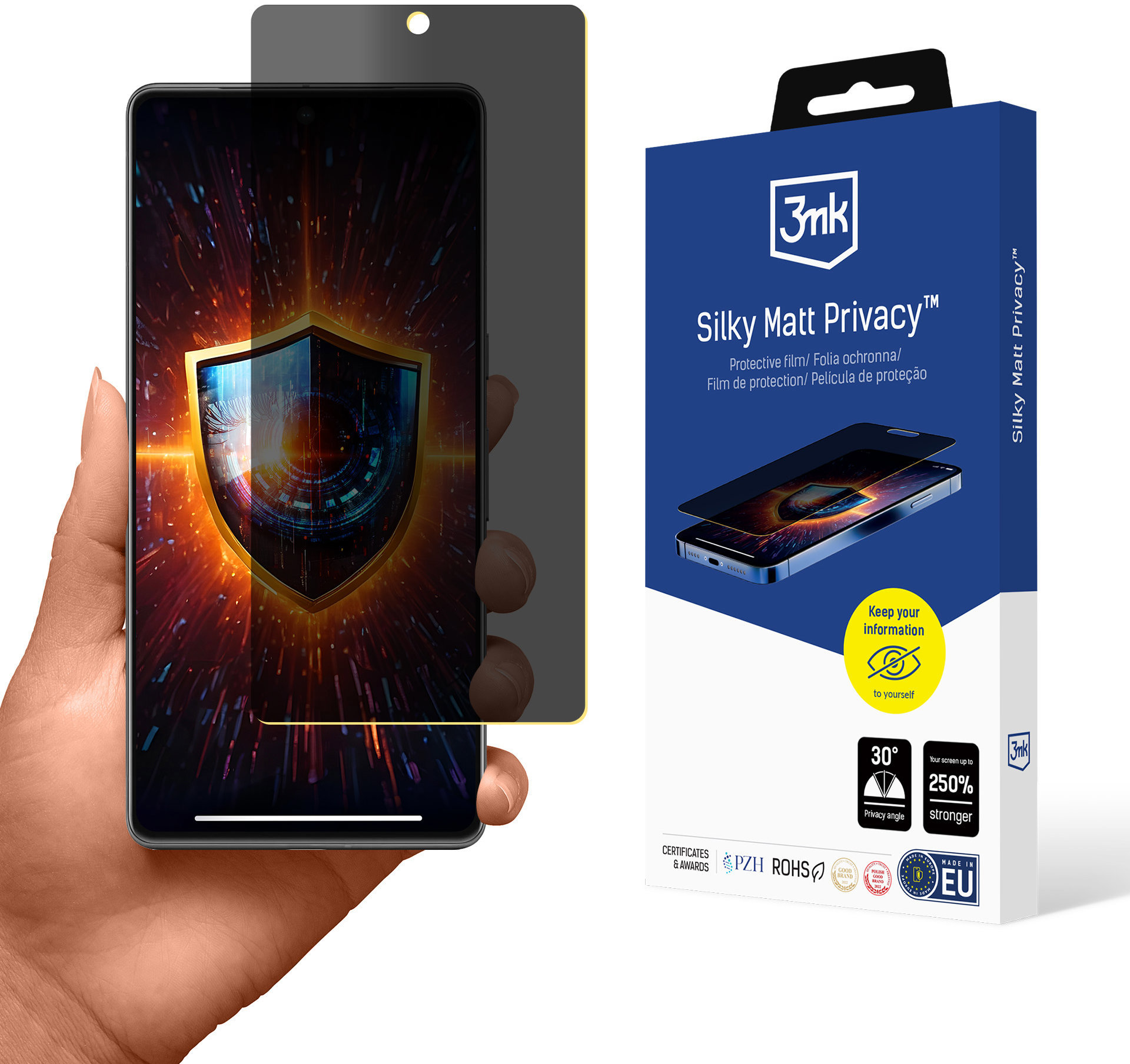 3mk Silky Matt Privacy pre Google Pixel 7 Pro