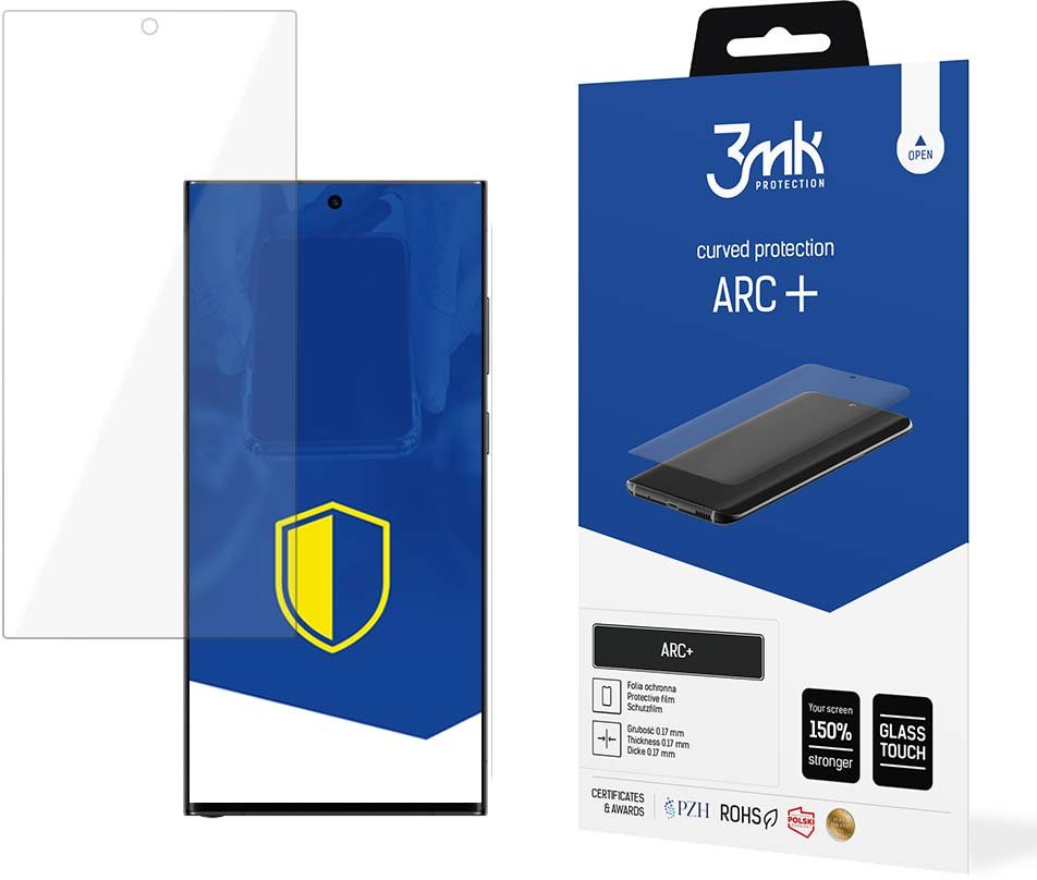 3MK ochranná fólia ARC+ na Samsung Galaxy S23 Ultra (SM-S918)