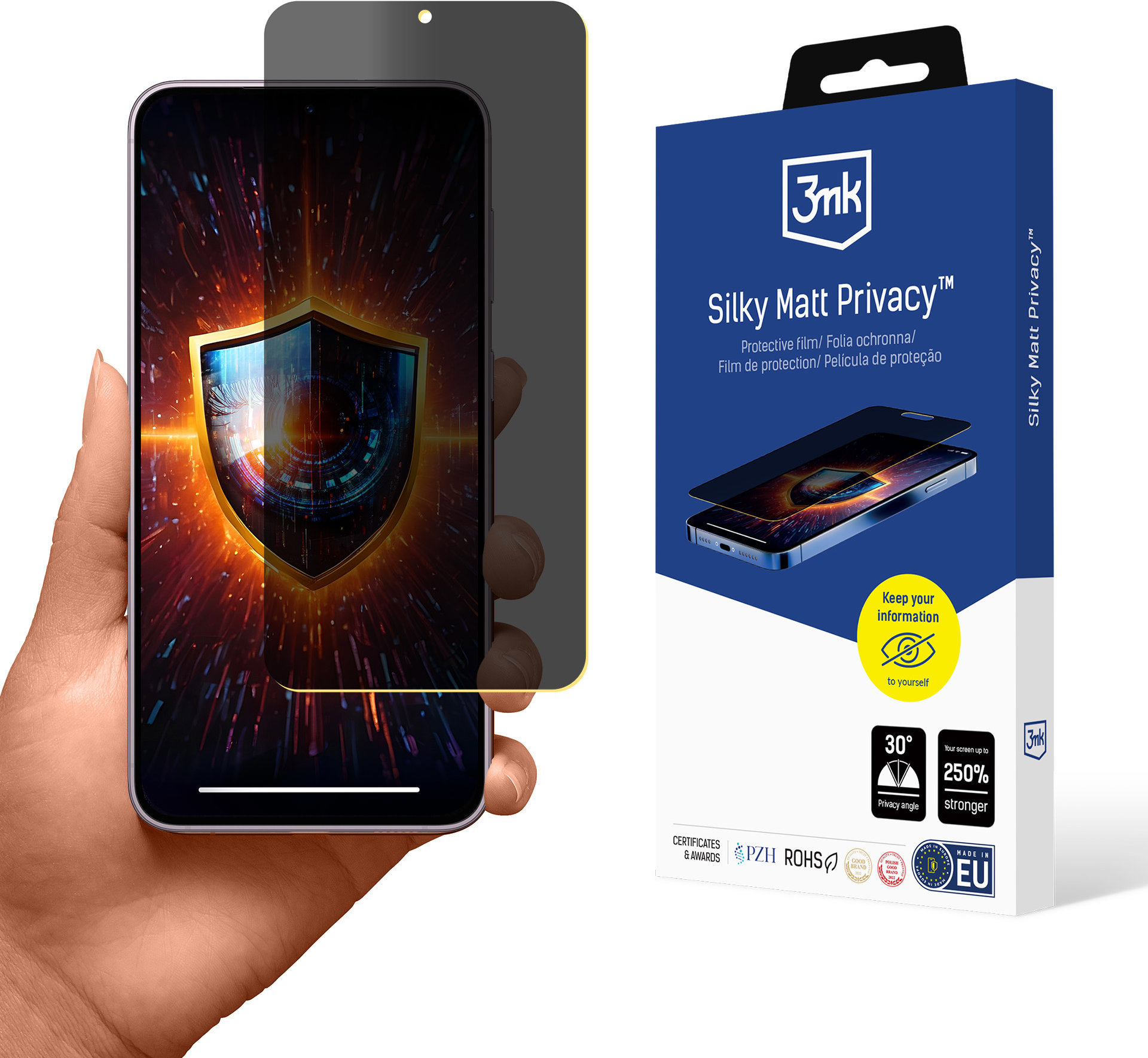 3mk Silky Matt Privacy pre Samsung Galaxy S24+