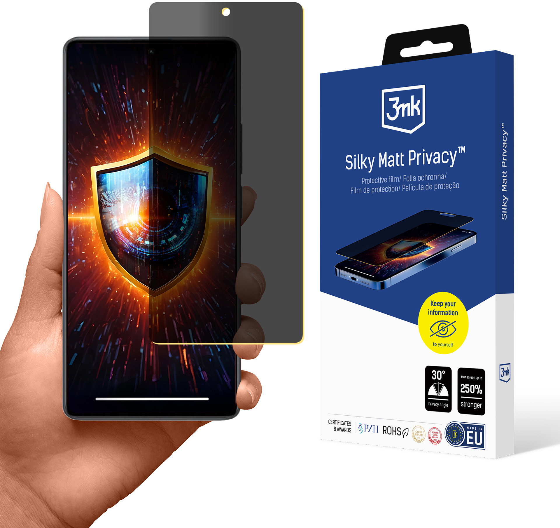3mk Silky Matt Privacy pre Redmi Note 13 Pro 4G