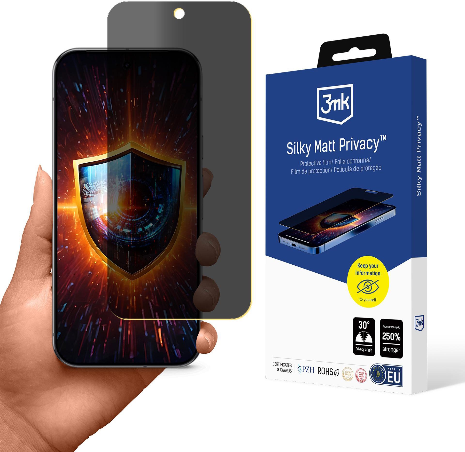 3mk Silky Matt Privacy pre Google Pixel 9 Pro