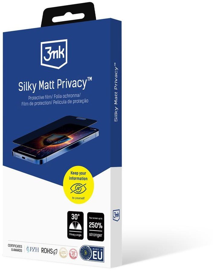 3mk Silky Matt Privacy pre Apple iPhone SE4/16E