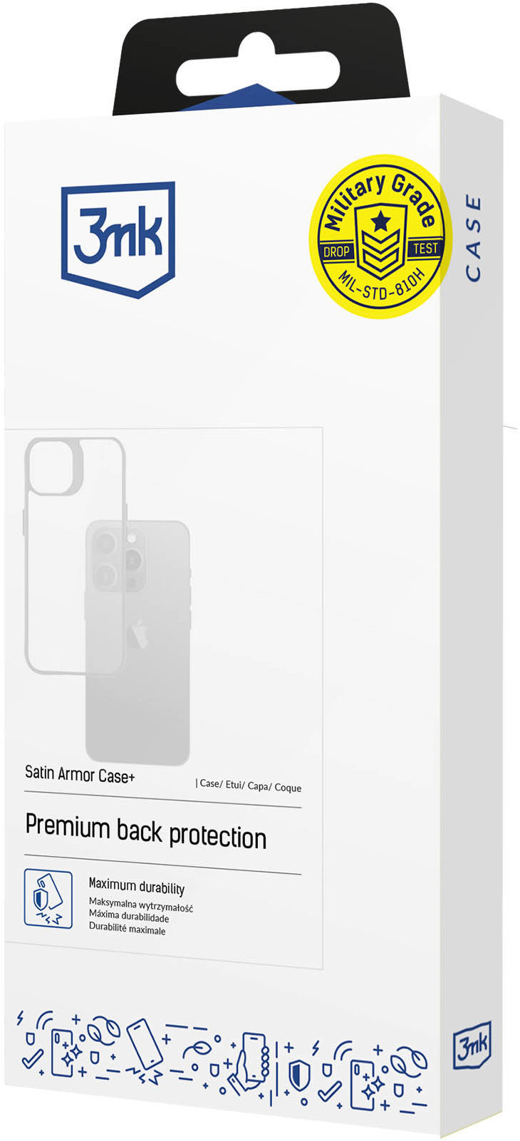 3MK Satin Armor Case+ pre Samsung Galaxy S25+