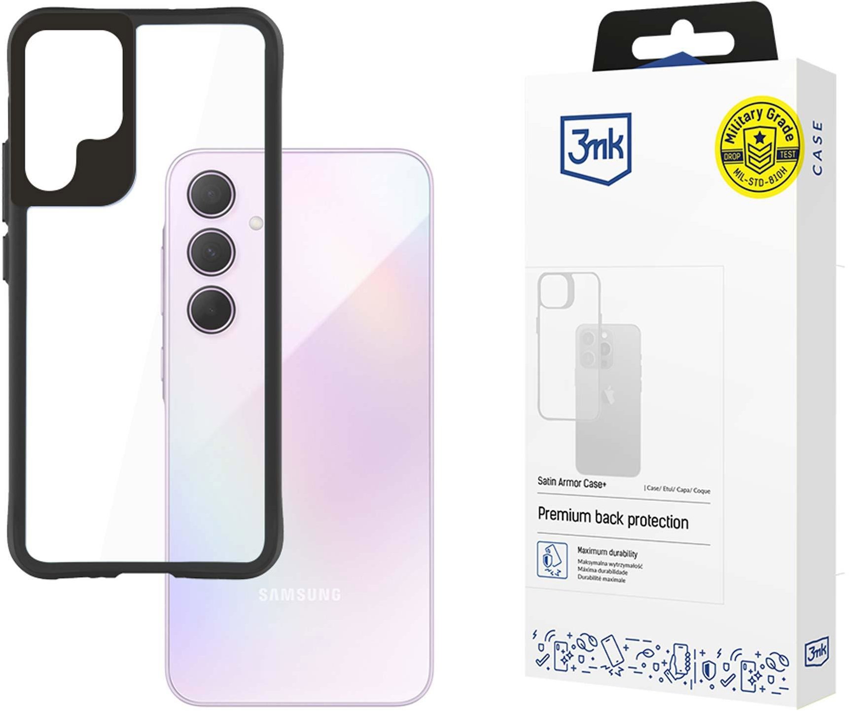 3MK Satin Armor Case+ na Samsung Galaxy A35 5G