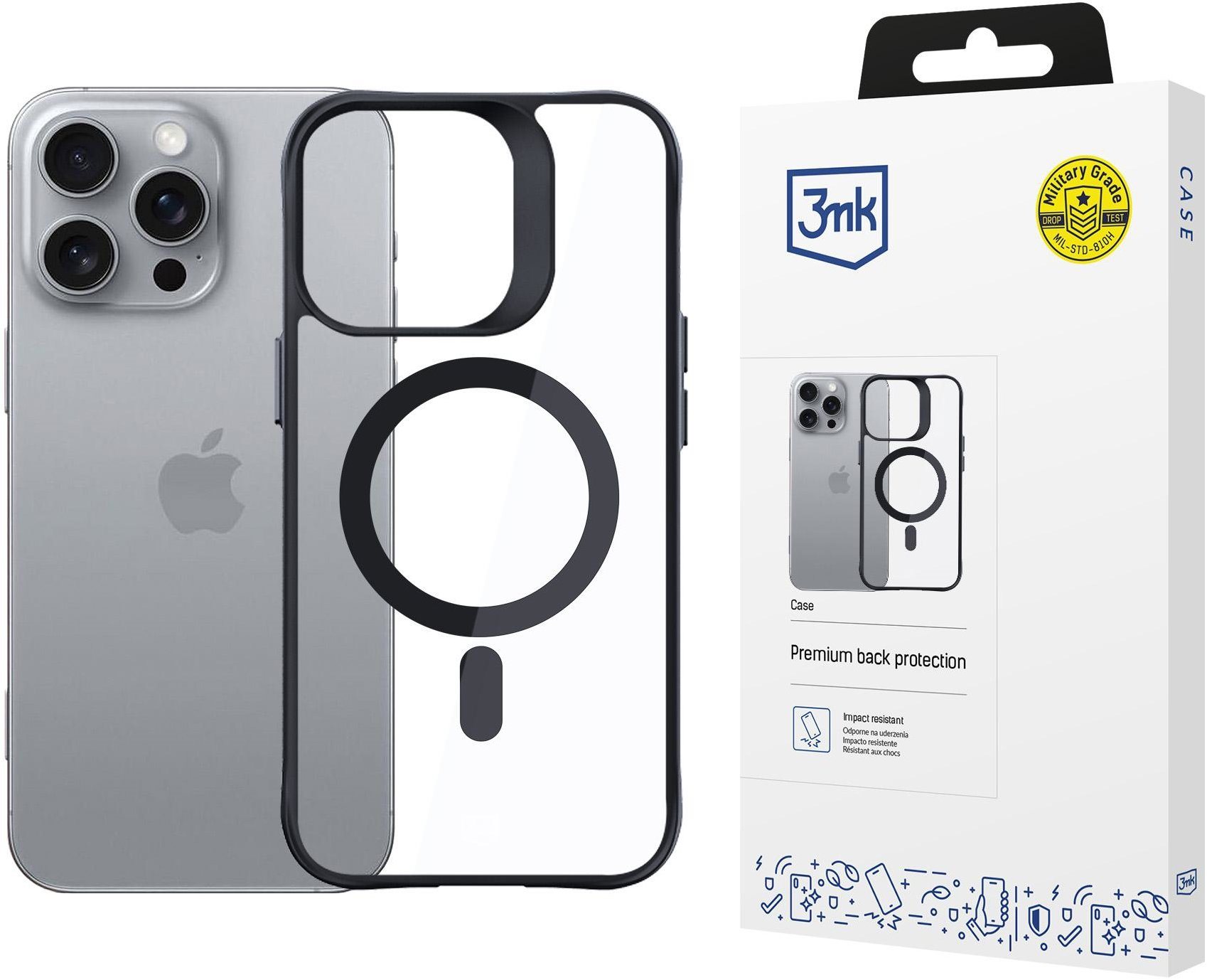 3MK Satin Armor MagCase pre iPhone 16 Pro Max